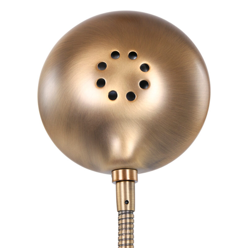 Bronskleurige tafellamp Biron 1 lichts 7502BR met draai dimmer 2700 Kelvin - Afbeelding 5