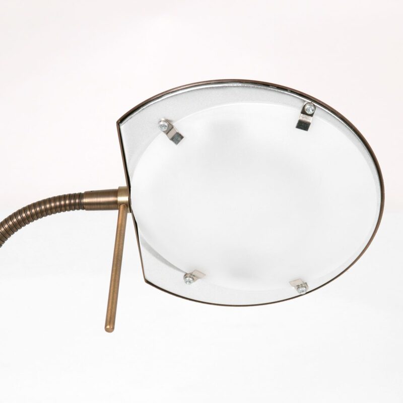Bronskleurige tafellamp Eloi 1315BR met draai dimmer - Afbeelding 6