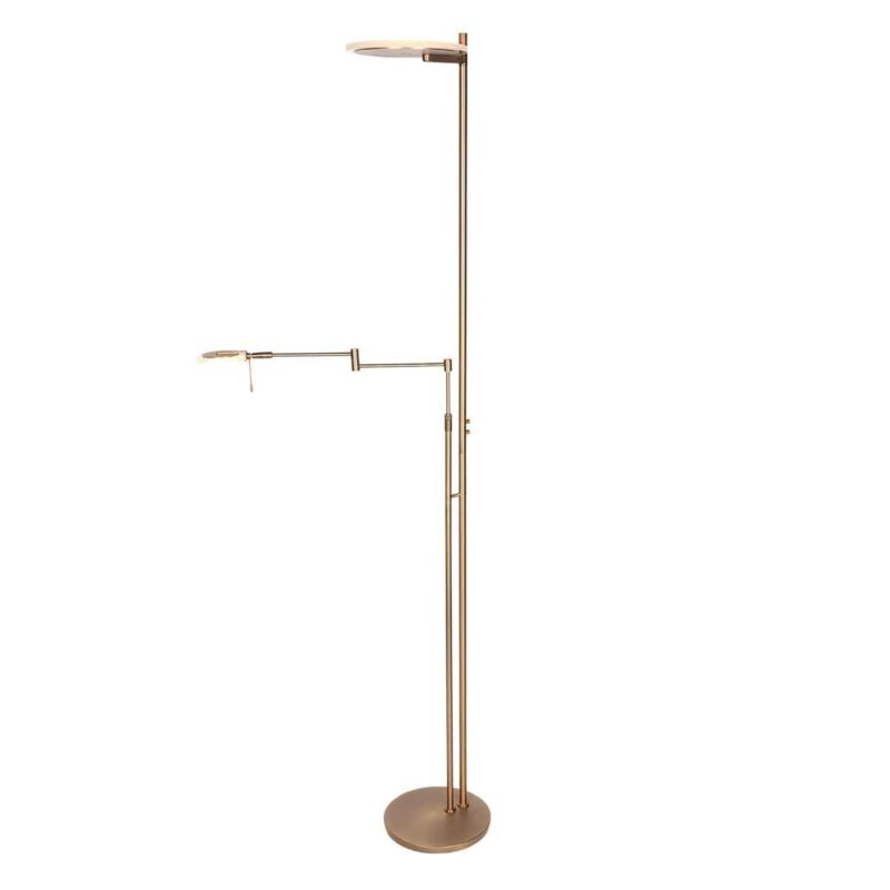 Bronskleurige vloerlamp Turound 2663BR lichtkleur instelbaar en dimbaar - Afbeelding 2