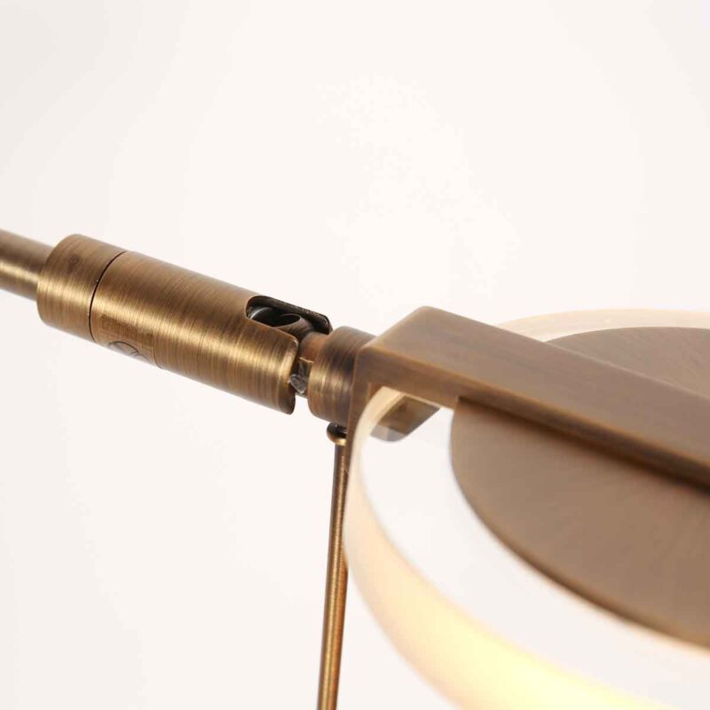 Bronskleurige vloerlamp Turound 2663BR lichtkleur instelbaar en dimbaar - Afbeelding 9