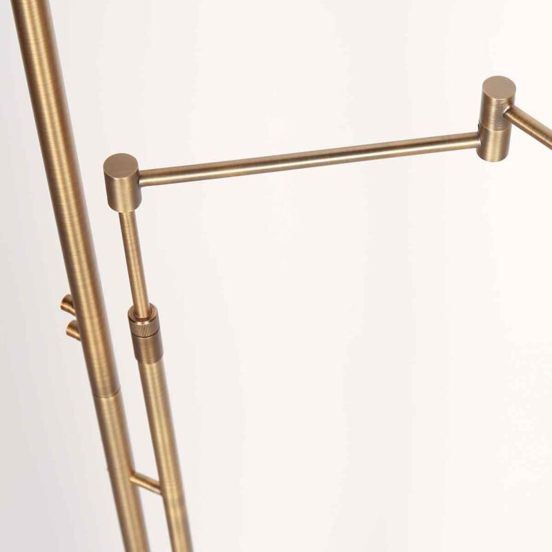 Bronskleurige vloerlamp Turound 2663BR lichtkleur instelbaar en dimbaar - Afbeelding 18