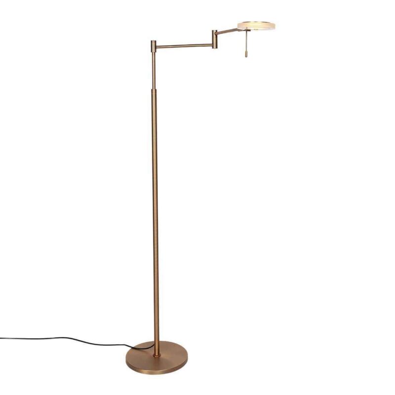 Bronskleurige vloerlamp Turound 3082BR lichtkleur instelbaar en dimbaar - Afbeelding 8