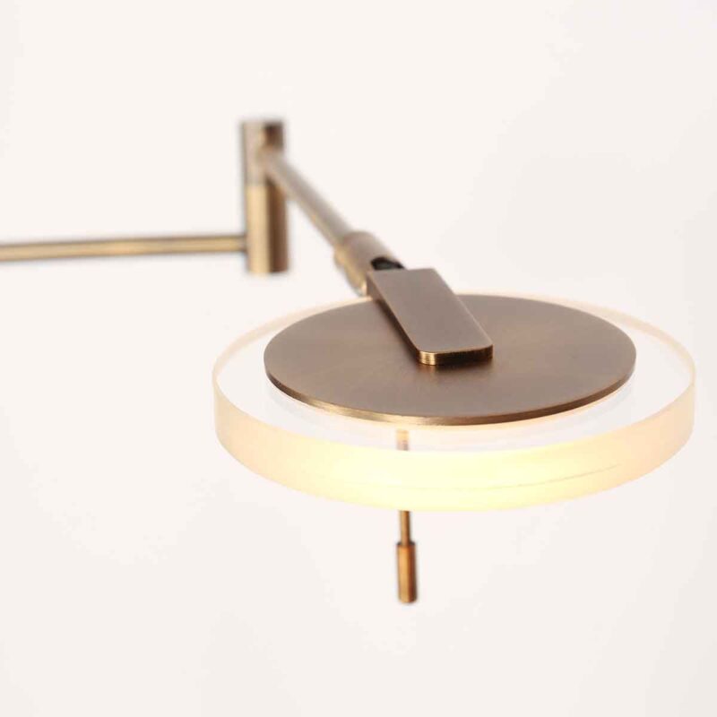 Bronskleurige vloerlamp Turound 3082BR lichtkleur instelbaar en dimbaar - Afbeelding 4