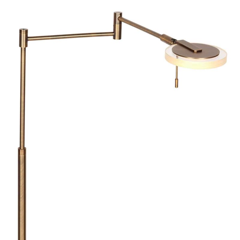 Bronskleurige vloerlamp Turound 3082BR lichtkleur instelbaar en dimbaar - Afbeelding 6