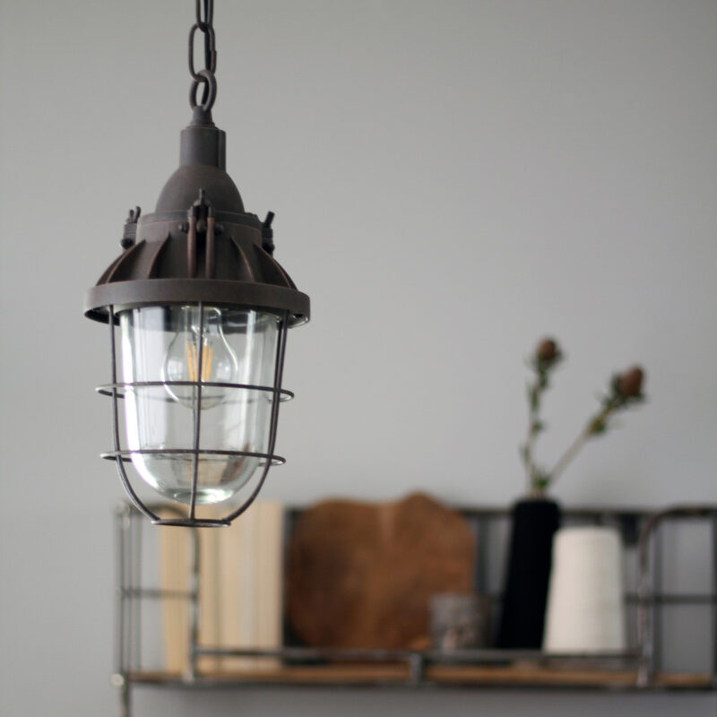 Bruine hanglamp Ebbe 7890B met E27 fitting - Afbeelding 3