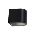 Hoge kwaliteit zwart wandlamp voor stijlvolle interieurverlichting.
