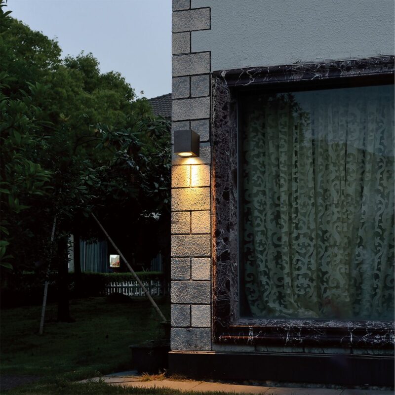 Buitenlamp Logan 1495ZW Zwart inclusief GU10 lichtbron - Afbeelding 3