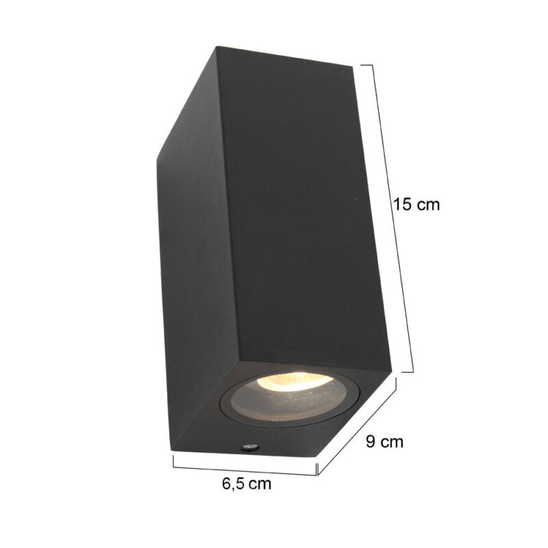 Buitenlamp Logan 1497ZW Zwart - Afbeelding 8