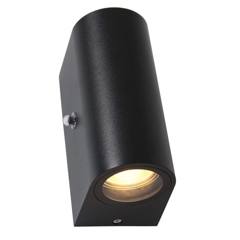 Buitenlamp Logan 2720ZW Zwart inclusief lichtbronnen en schemersensor - Afbeelding 10