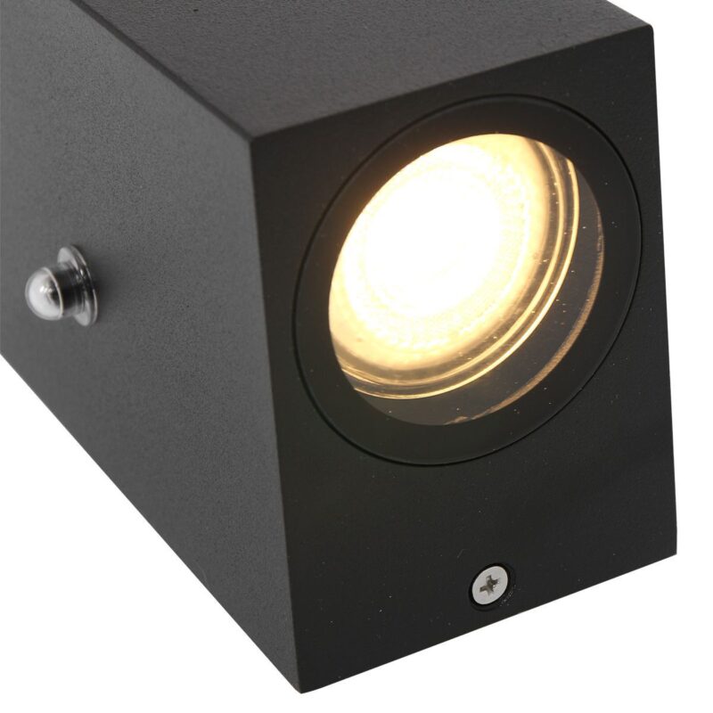 Buitenlamp Logan 2721ZW Zwart met schemer sensor - Afbeelding 4