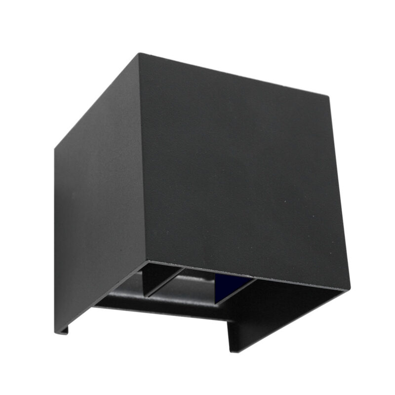 Buitenlamp Logan 2728ZW Zwart met schemer sensor - Afbeelding 2