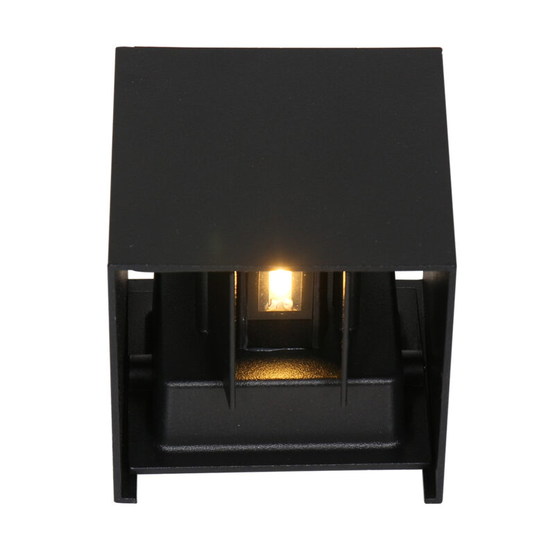 Buitenlamp Logan 2728ZW Zwart met schemer sensor - Afbeelding 5