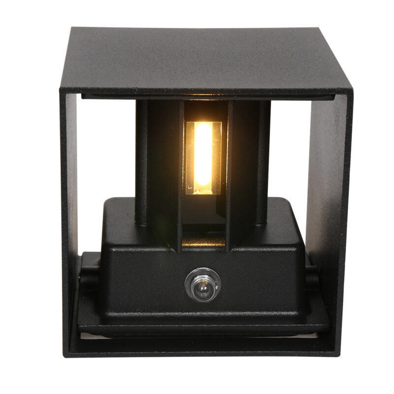 Buitenlamp Logan 2728ZW Zwart met schemer sensor - Afbeelding 6