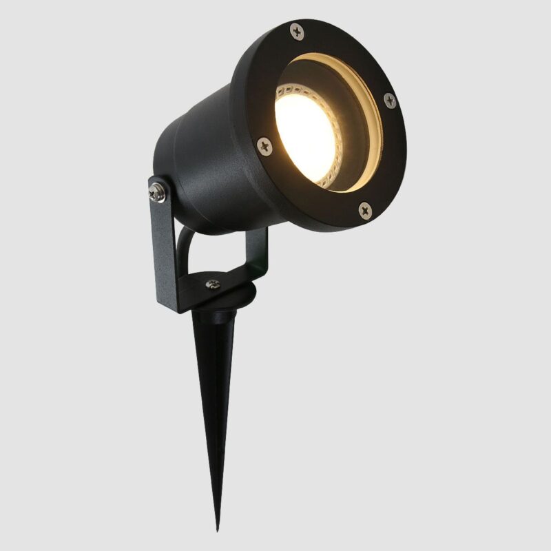 Buitenlamp Nova 1502ZW Zwart inclusief lichtbron Grondspot - Afbeelding 11