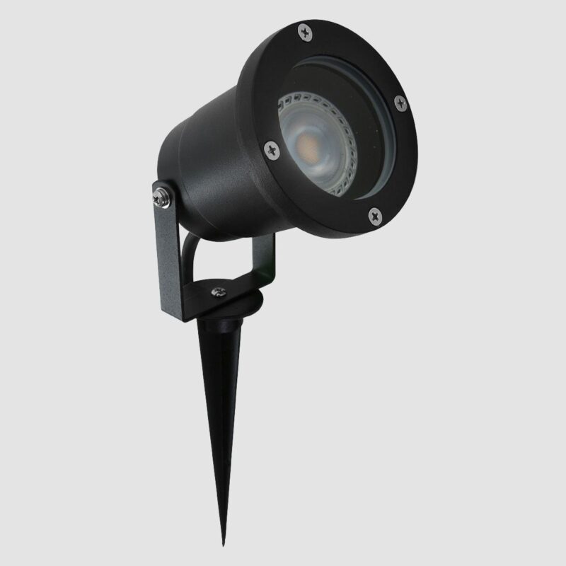 Buitenlamp Nova 1502ZW Zwart inclusief lichtbron Grondspot - Afbeelding 12