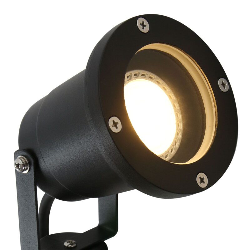 Buitenlamp Nova 1502ZW Zwart inclusief lichtbron Grondspot - Afbeelding 13