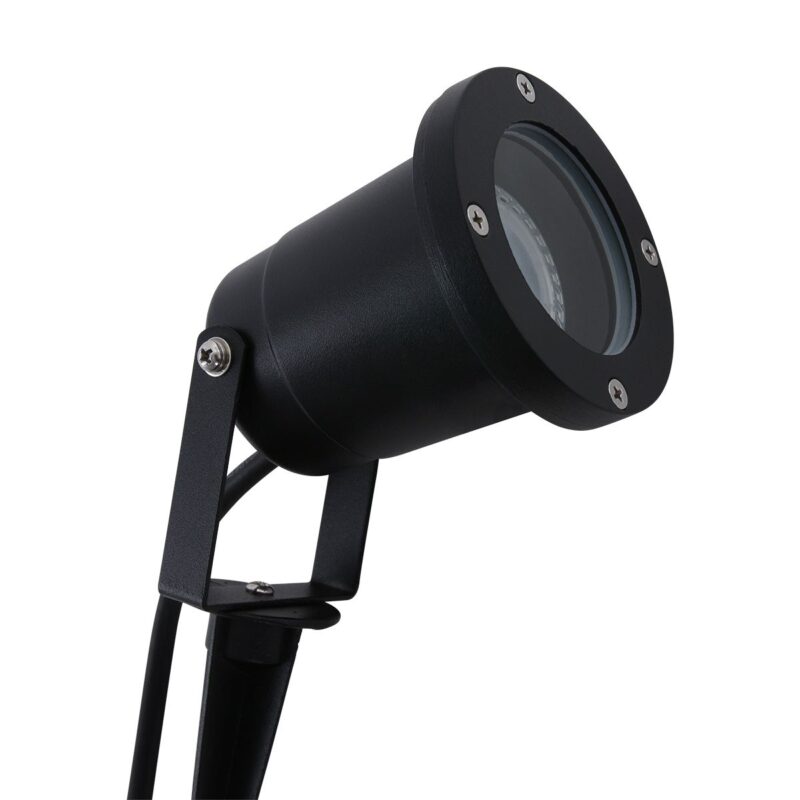 Buitenlamp Nova 1502ZW Zwart inclusief lichtbron Grondspot - Afbeelding 5