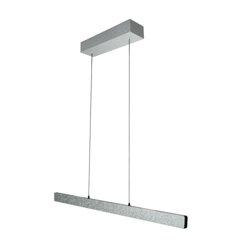 Champagne-staal kleurige hanglamp Fluxy 4189ST et cable lift 120cmwn - Afbeelding 9