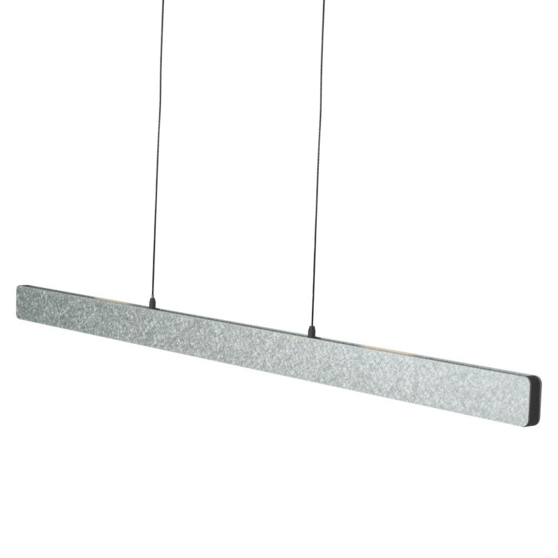 Champagne-staal kleurige hanglamp Fluxy 4189ST et cable lift 120cmwn - Afbeelding 13