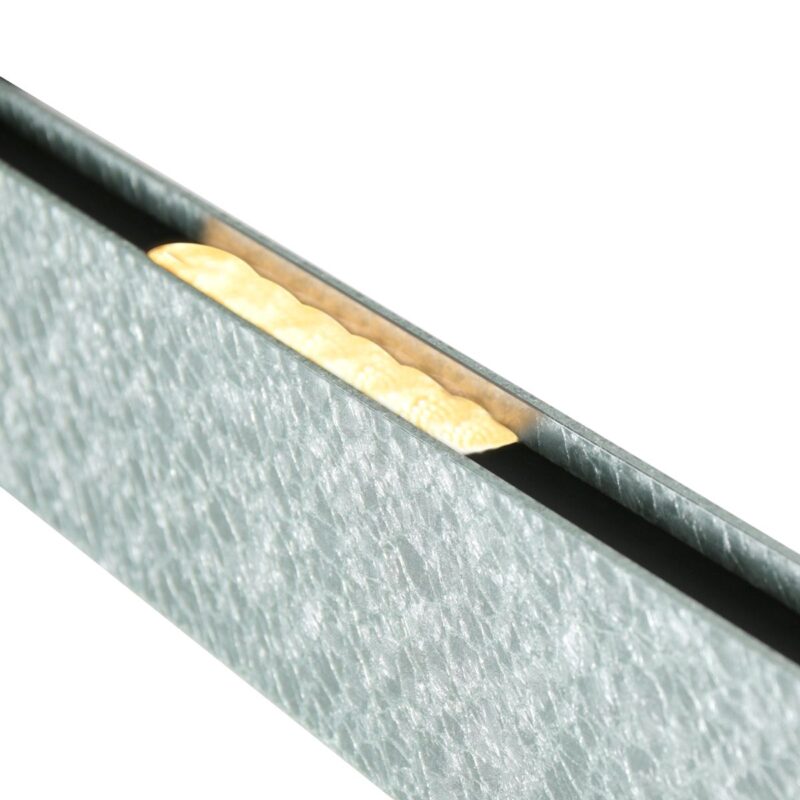 Champagne-staal kleurige hanglamp Fluxy 4189ST et cable lift 120cmwn - Afbeelding 3