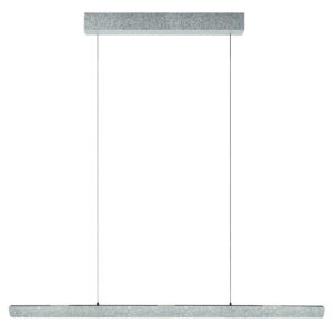 Champagne-staal kleurige hanglamp Fluxy 4190ST et cable lift 160cm