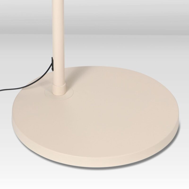 Cream colored Arc lamp Sparkled Light 4313CR – The Trend Color of 2025 - Image 4
