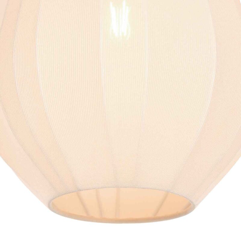 Crème kleurige Hanglamp Sable 4124CR Ø 27cm - Afbeelding 5