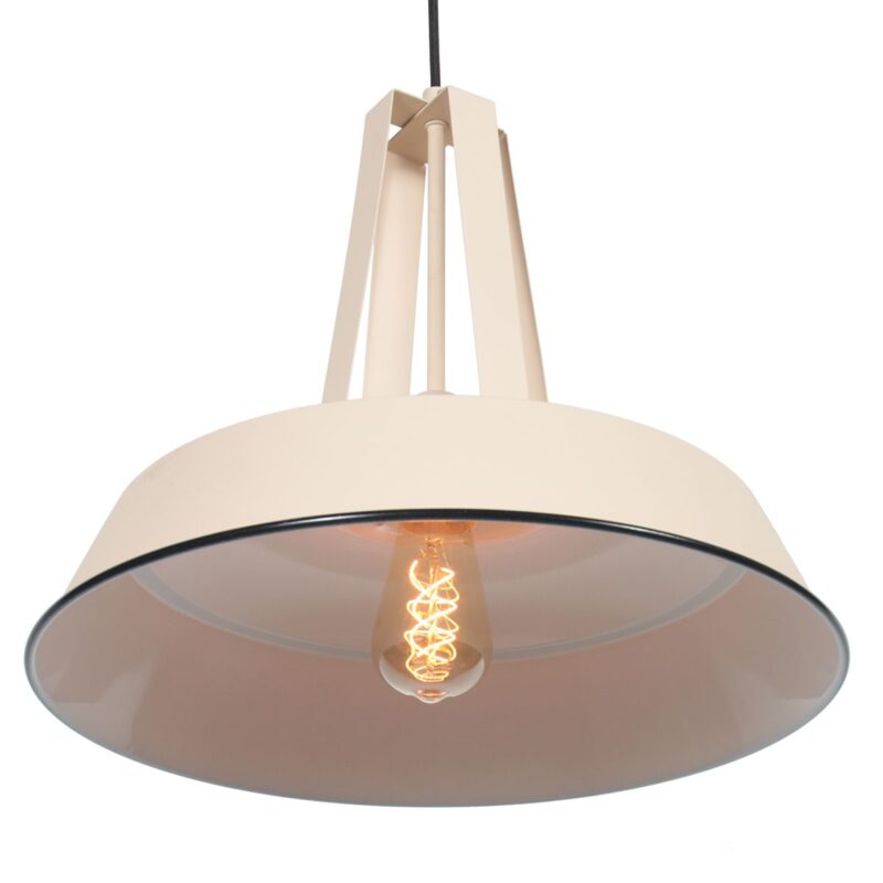 Crèmekleurige Hanglamp Eden 7704CR – Landelijke Stijl en Tijdloos Design - Afbeelding 5