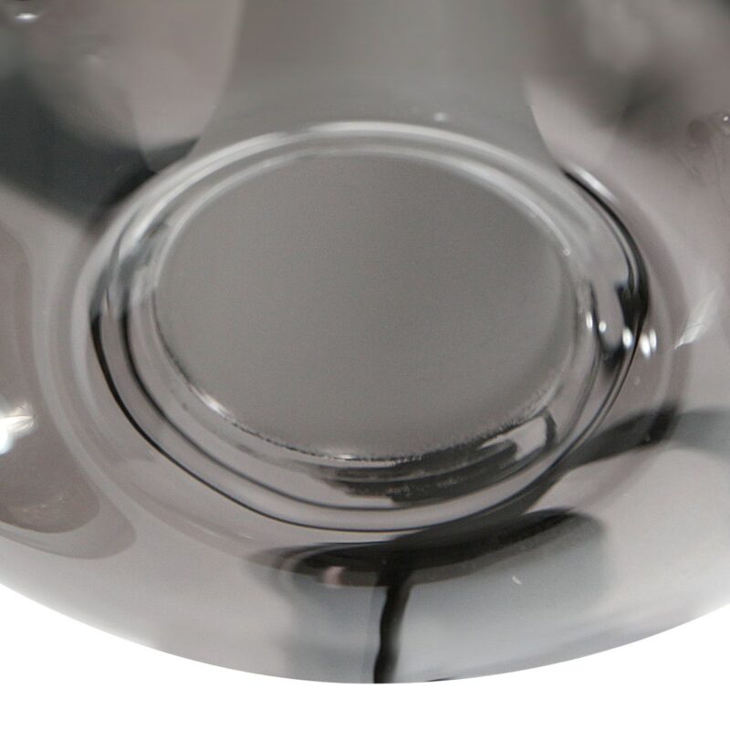 Glimsy 4199ZW Hanglamp – Zwart Glas Ø22 cm - Afbeelding 9