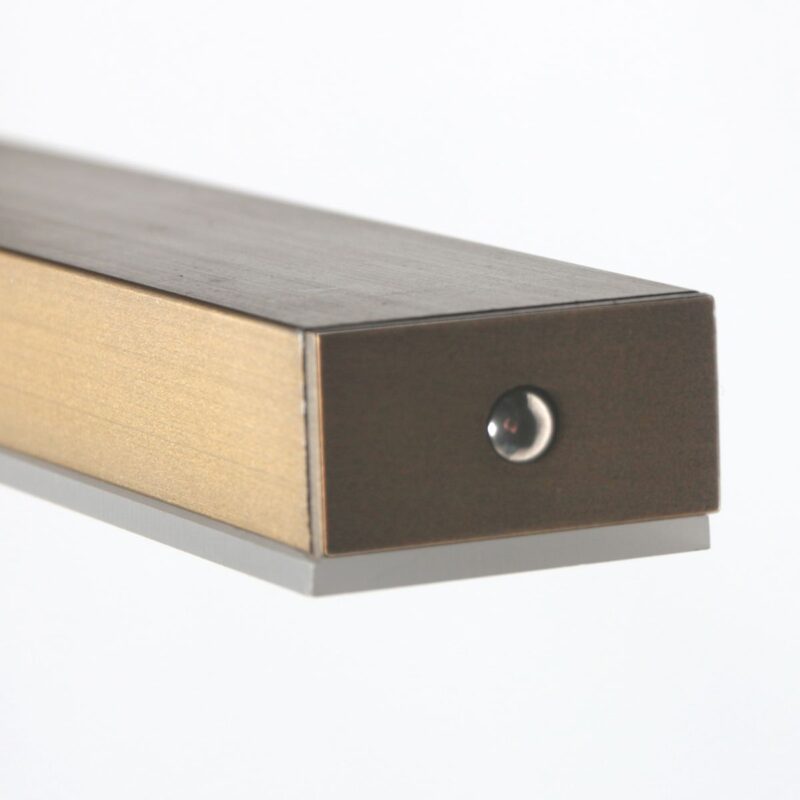 Lámpara colgante dorada Zelena 1482GO – 122 cm de ancho – Color de luz ajustable y regulable – 2500 lúmenes – Imagen 6