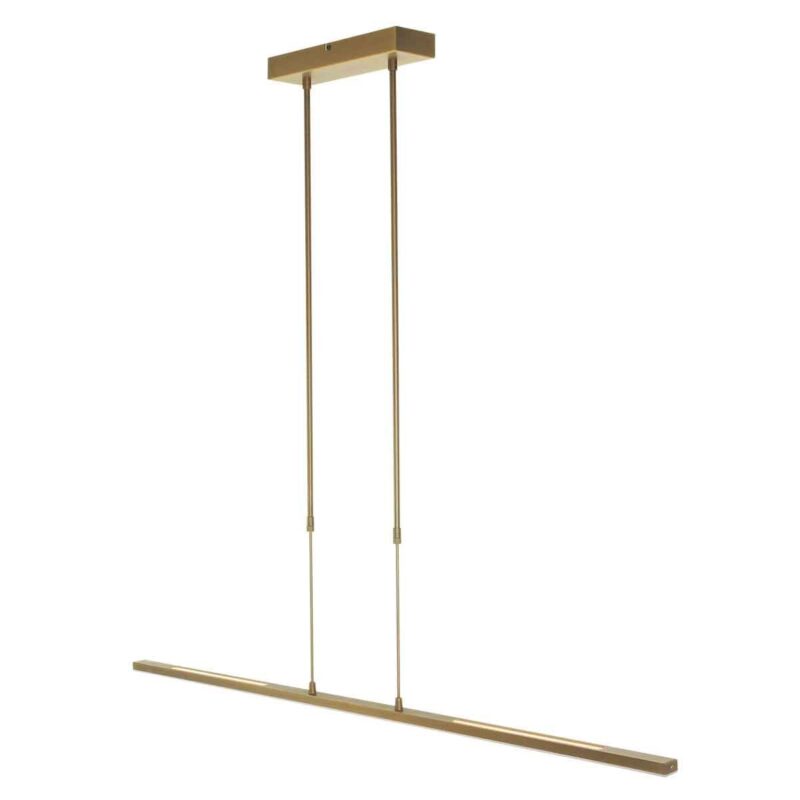 Goudkleurige Hanglamp Zelena 1482GO –  122cm breed - Instelbare lichtkleur & dimbaar – 2500 lumen - Afbeelding 2