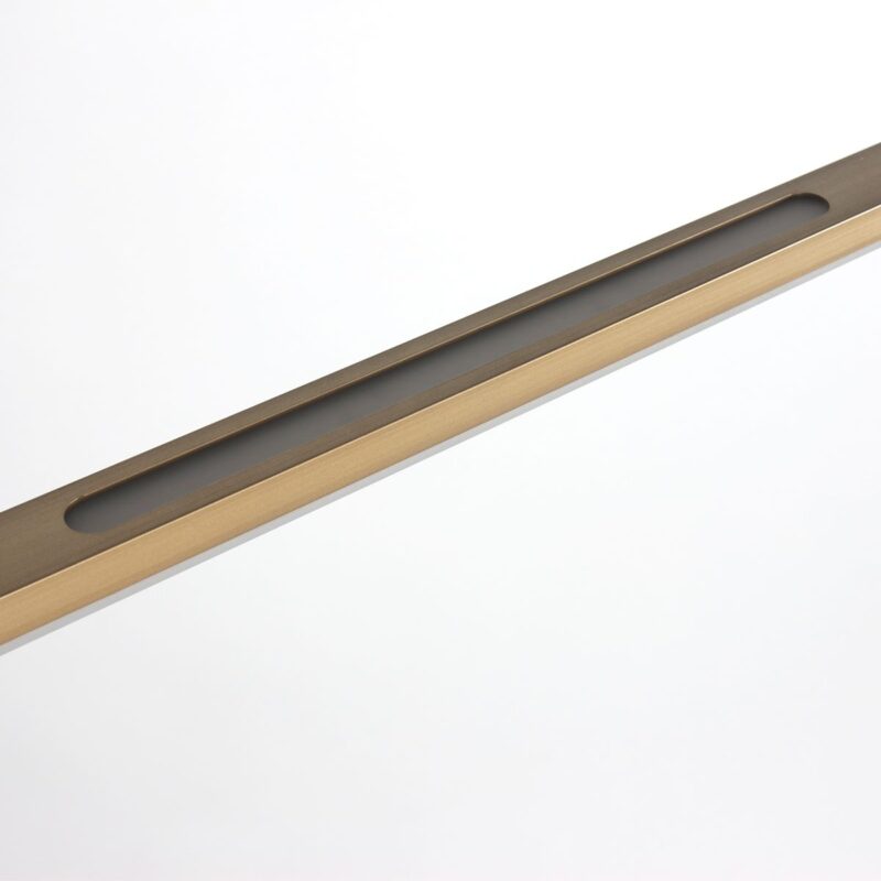 Goudkleurige Hanglamp Zelena 1482GO –  122cm breed - Instelbare lichtkleur & dimbaar – 2500 lumen - Afbeelding 10