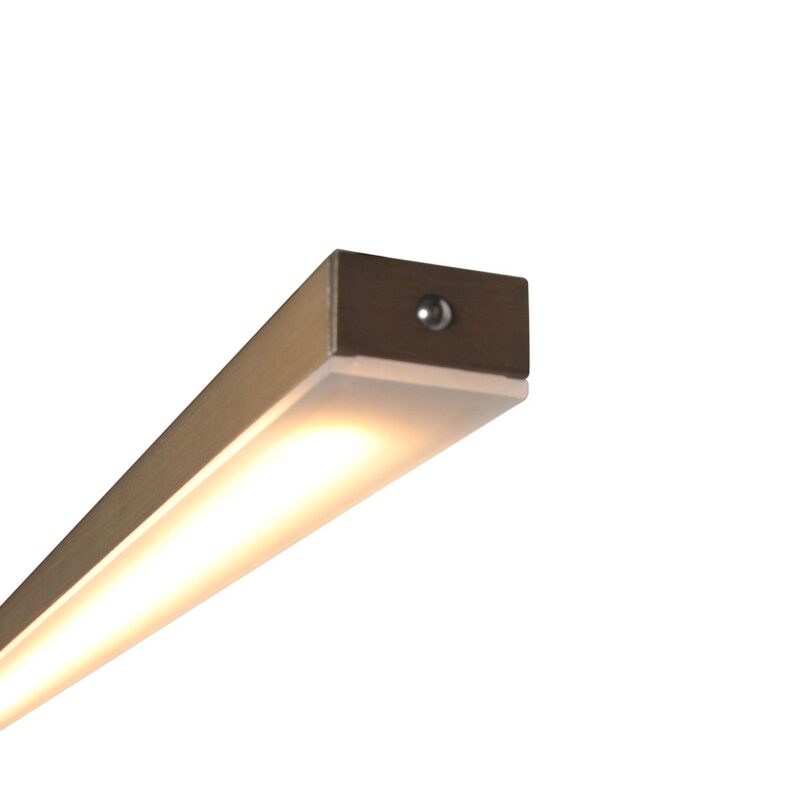 Goudkleurige Hanglamp Zelena 1482GO –  122cm breed - Instelbare lichtkleur & dimbaar – 2500 lumen - Afbeelding 12