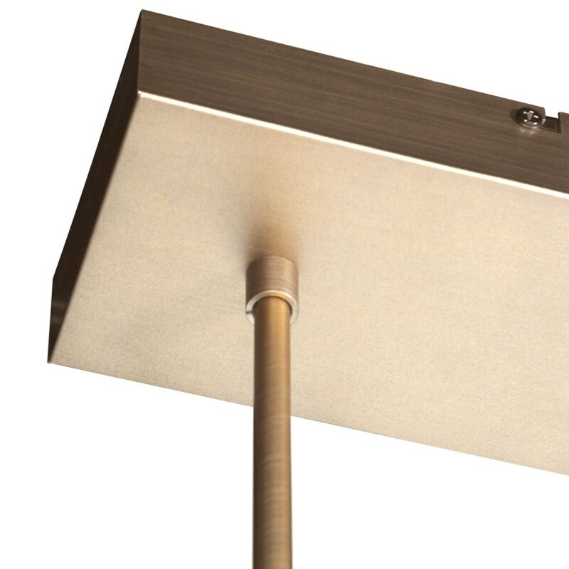 Goudkleurige Hanglamp Zelena 1482GO –  122cm breed - Instelbare lichtkleur & dimbaar – 2500 lumen - Afbeelding 13
