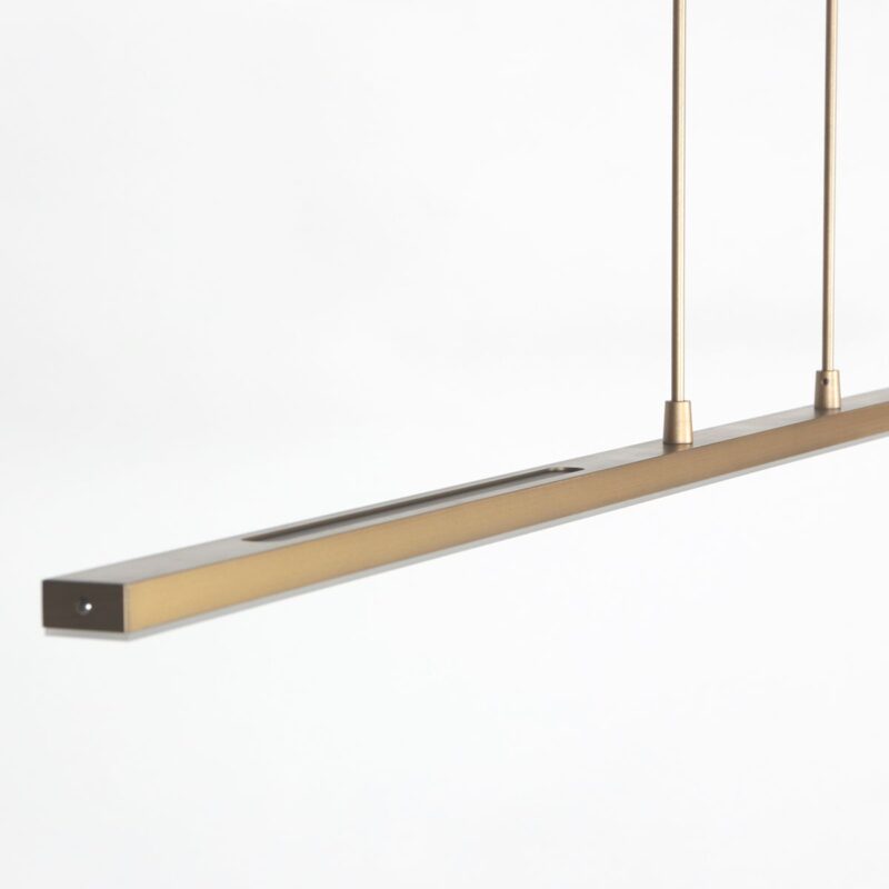 Goudkleurige Hanglamp Zelena 1482GO –  122cm breed - Instelbare lichtkleur & dimbaar – 2500 lumen - Afbeelding 16