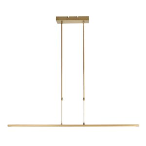 Goudkleurige Hanglamp Zelena 1482GO –  122cm breed - Instelbare lichtkleur & dimbaar – 2500 lumen