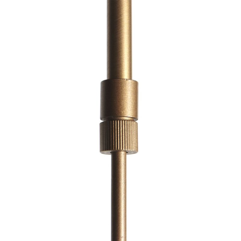 Goudkleurige Hanglamp Zelena 1482GO –  122cm breed - Instelbare lichtkleur & dimbaar – 2500 lumen - Afbeelding 5