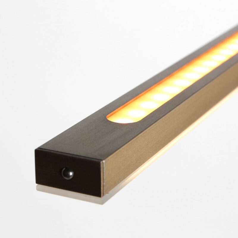 Goudkleurige Hanglamp Zelena 7971GO 155cm breed Instelbare lichtkleur & dimbaar – 3700 lumen - Afbeelding 11