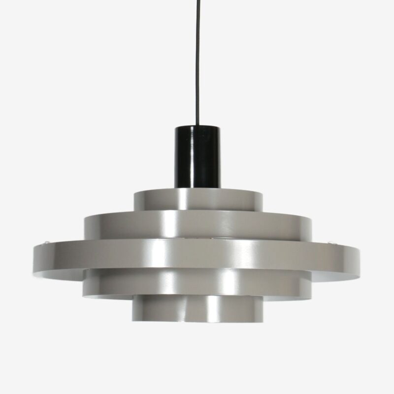 Grijze Hanglamp Halo Cirque 4217GR – Uniek Lichtspel met Elegante Metalen Ringen - Afbeelding 9