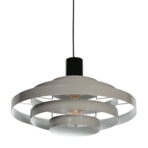 Grijze Hanglamp Halo Cirque 4217GR – Uniek Lichtspel met Elegante Metalen Ringen