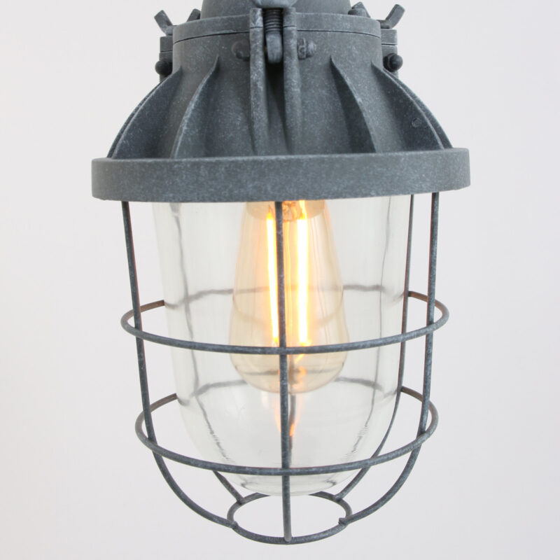 Grijze hanglamp Ebbe 7890GR met E27 fitting - Afbeelding 13