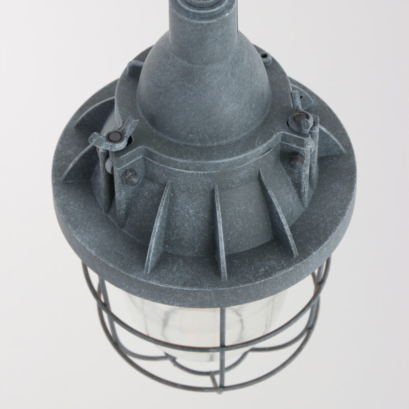 Grijze hanglamp Ebbe 7890GR met E27 fitting - Afbeelding 5