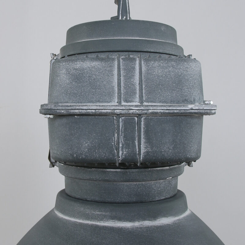 Grijze industriële hanglamp Densi 7779GR Ø47 cm - Afbeelding 10