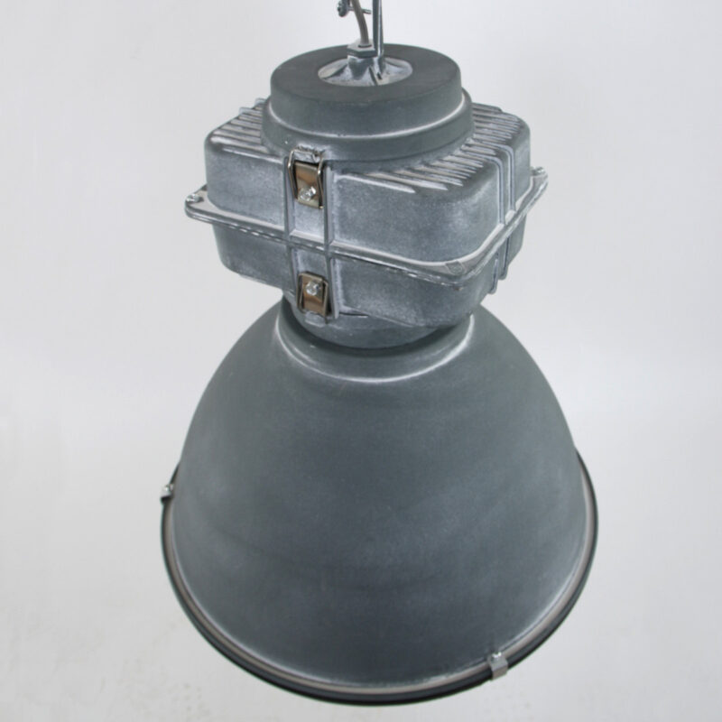 Grijze industriële hanglamp Densi 7779GR Ø47 cm - Afbeelding 11