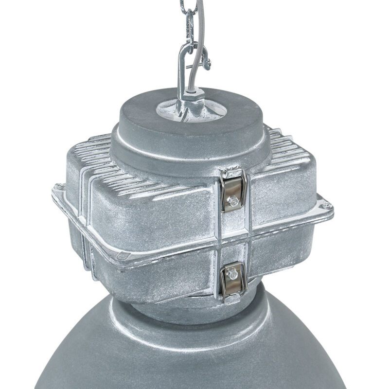 Grijze industriële hanglamp Densi 7779GR Ø47 cm - Afbeelding 5