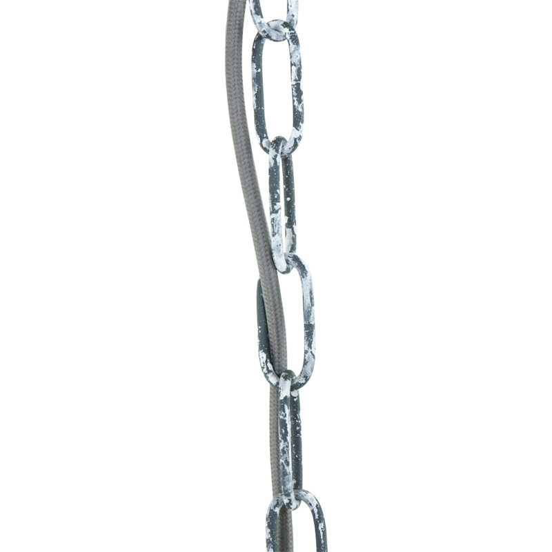 Grijze industriële hanglamp Densi 7779GR Ø47 cm - Afbeelding 6