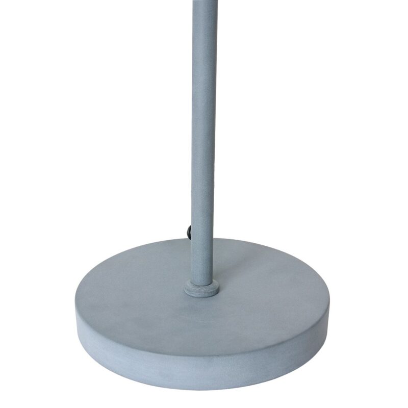 Grijze stoere tafellamp Nove 1321GR met E27 fitting - Afbeelding 10