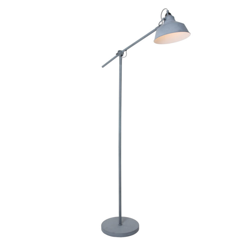 Grijze vloerlamp Nove 1322GR met E27 fitting - Afbeelding 2