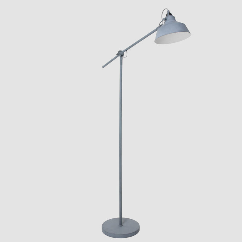 Grijze vloerlamp Nove 1322GR met E27 fitting - Afbeelding 14