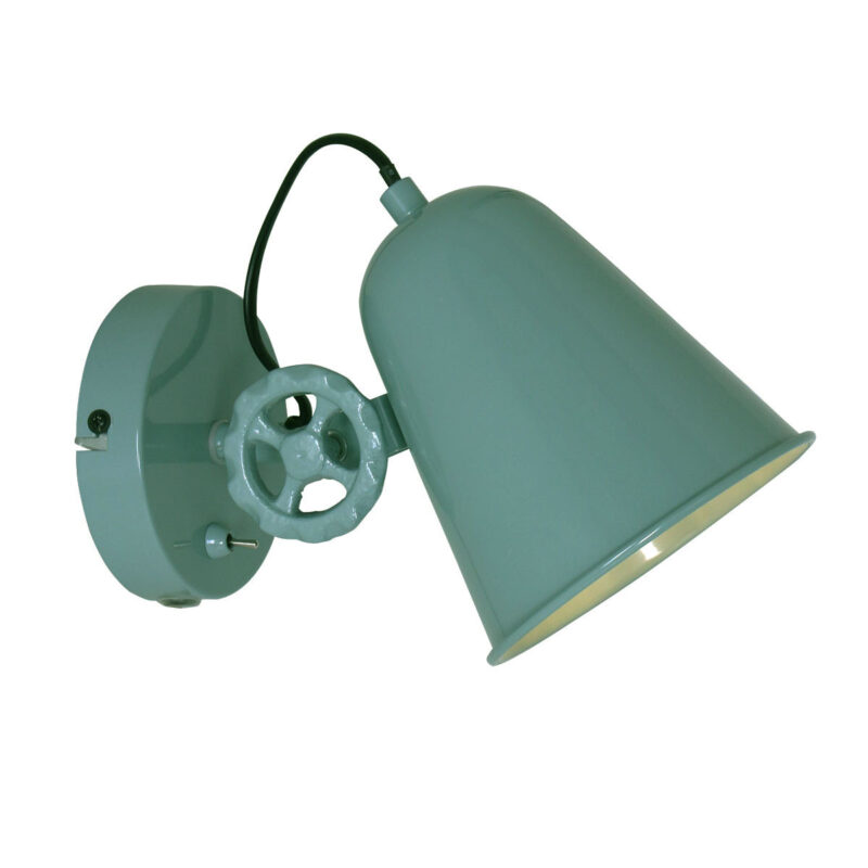 Groen met witte wandlamp Dolphin 1323G met E27 fitting - Afbeelding 15